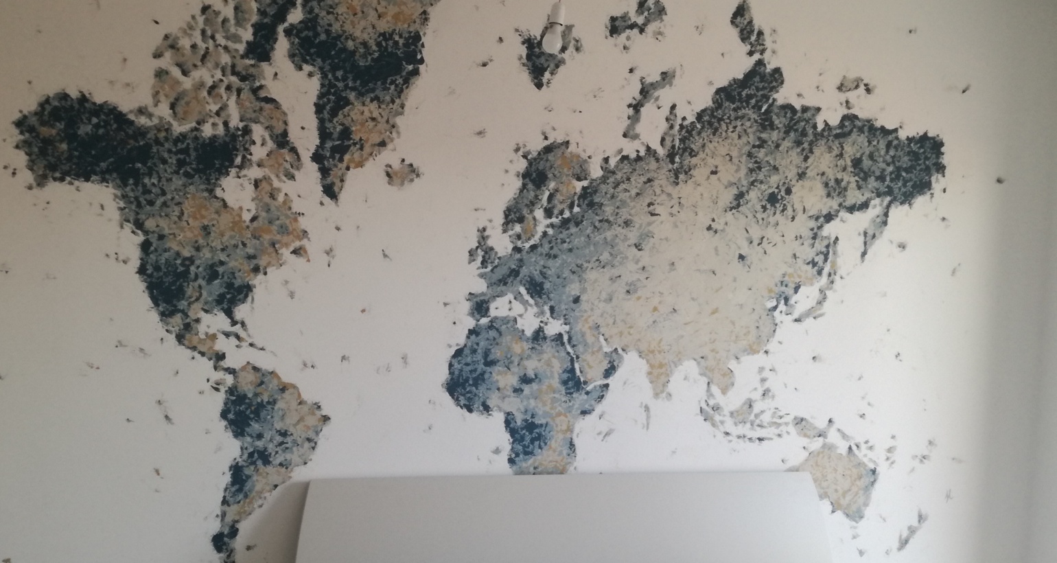 Mappamondo camera da letto